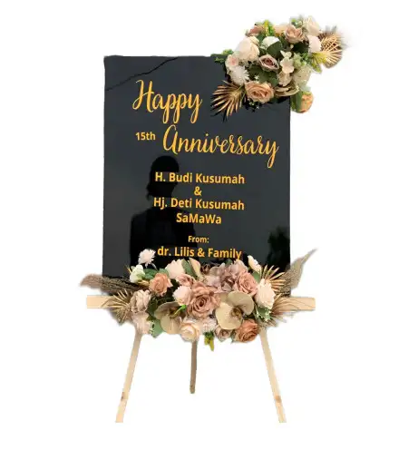 Papan Bunga Akrilik Tluwuk